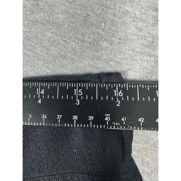 Eileen Fisher Pull‎ On Pants Women’s Sz Medium Black Straight Leg - Picture 7 of 9